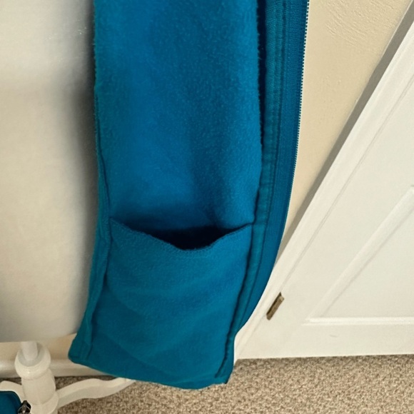 Lands’ End Full Zip Velour Jacket 4 Pockets - Picture 5 of 10